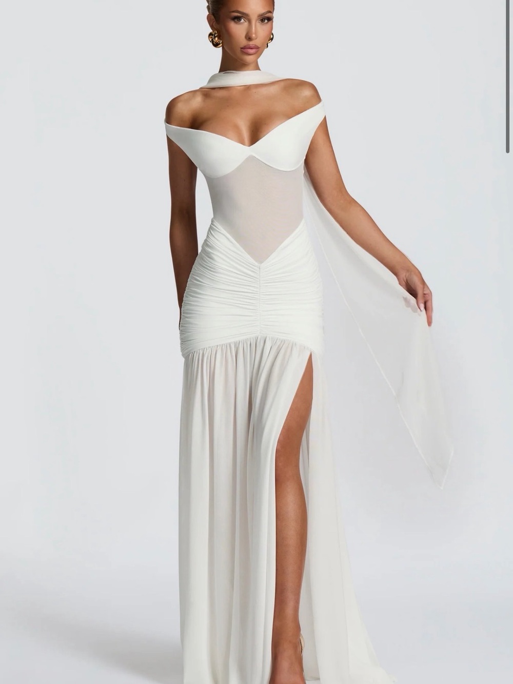 Babyboo ALAIA MAXI DRESS - IVORY